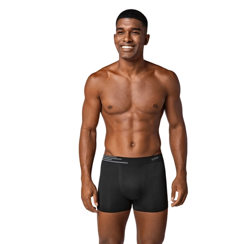Cueca Boxer Lupo Básica Sem Costura Microfibra