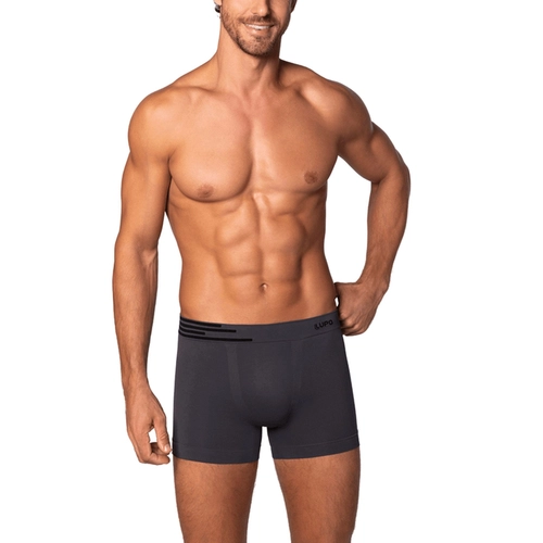 Cueca Boxer Lupo Básica Sem Costura Microfibra