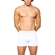 Cueca Boxer Lupo Básica Sem Costura Microfibra - 1130-BRANCO/CINZA