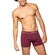 Cueca Boxer Lupo Básica Sem Costura Microfibra - 5940-VINHO/CINZA