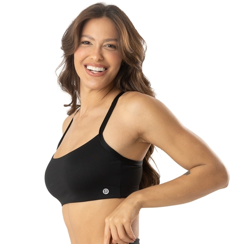 Top Fitness Del Rio Adulto Bicolor Em Microfibra