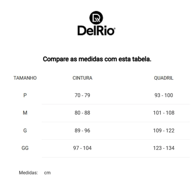 Tabela de Medidas