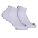 Kit 2x1 Meias Cano Curto Hoahi Sport Adulto Unissex Em Algodão - BRANCO-BRANCO