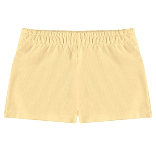 Conjunto Kamylus Feminino Infantil Regata E Shorts Malha Pique Trabalhada 1/3