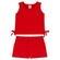 Conjunto Kamylus Feminino Infantil Regata E Shorts Malha Pique Trabalhada 1/3 - AMORE-AMORE