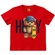 Camiseta Manga Curta Kyly Infantil Masculino Ursinho Em Algodão 1/3 - 400031-VERMELHOCRANBERRY