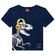 Camiseta Manga Curta Kyly Infantil Masculino Dinossauro Em Algodão 4/8 - 6826-AZULMARINHO