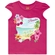 Blusa Manga Curta Kyly Infantil Feminina Tropical Em Algodão 4/8 - 40064-ROSACHOQUE
