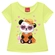 Blusa Manga Curta Kyly Infantil Feminina Pandinha Em Algodão 1/3 - 200037-AMARELOLIMONE