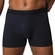 Cueca Boxer Lupo Adulto Masculino Canelada Em Microfibra - 9990-PRETA
