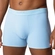 Cueca Boxer Lupo Adulto Masculino Canelada Em Microfibra - 2044-AZUL CEU