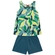Conjunto Regata Kyly Juvenil Feminino Cores Variadas Com Short Em Cotton 10/16 - 0467-MESCLAWHITE