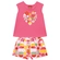 Conjunto Regata Kyly Infantil Feminino Casinhas Com Short Em Cotton 4/8 - 40054-ROSACONFETTI
