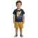 Conjunto Manga Curta Kyly Infantil Masculino Estampas Variadas Em Cotton 4/8 - 600025-AZULCREPÚSCULO