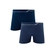 Kit 2 Cuecas Boxer Lupo Sem Costura Microfibra - 0913-AZUL