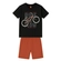 Conjunto Manga Curta Kyly Infantil Masculino Estampas Variadas Em Cotton 10/16 - 9010-PRETO
