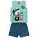 Conjunto Regata Kyly Infantil Masculino Estampa Praia Variado Em Cotton 1/3 - 70116-TURMALINA
