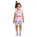 Pijama Manga Curta Kyly Infantil Feminino Brilha No Escuro Em Algodão 4/10 - 4996-ROSA
