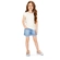 Blusa Manga Curta Milon Infantil Feminina Lisa Em Cotton 4/8 - 0452-OFFWHITE