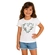 Blusa Manga Curta Milon Infantil Feminina Flores Em Cotton 4/8 - 0452-OFFWHITE