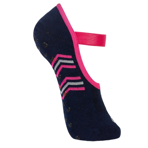 Meia Sapatilha Pilates Centopé Feminino Adulto Em Microfibra
