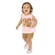Conjunto Regata Kyly Infantil Feminino Com Shorts Garotinha Em Cotton 1/3 - 400045-ROSACHAMPAGNE