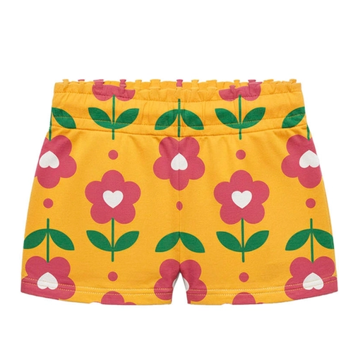 Conjunto Manga Curta Kyly Infantil Feminino Cachorrinho Em Cotton 4/8