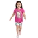 Conjunto Manga Curta Kyly Infantil Feminino Cachorrinho Em Cotton 4/8 - 40064-ROSACHOQUE