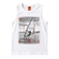 Camiseta Regata Juvenil Masculina Esporte Vela Em Cotton 10/16 - 0001-BRANCO