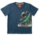 Camiseta Manga Curta Kyly Infantil Masculina Skate Em Cotton 4/8 - 600011-AZULCASSIO