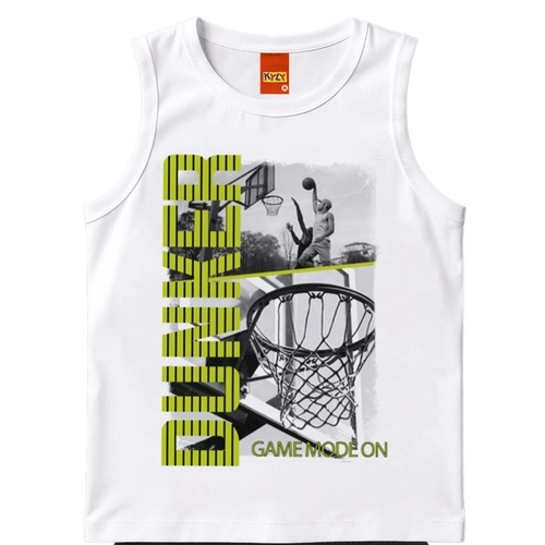 Conjunto Regata Kyly Juvenil Masculino Esportes Radicais Em Cotton 10/16
