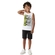 Conjunto Regata Kyly Juvenil Masculino Esportes Radicais Em Cotton 10/16 - 0001-BRANCO