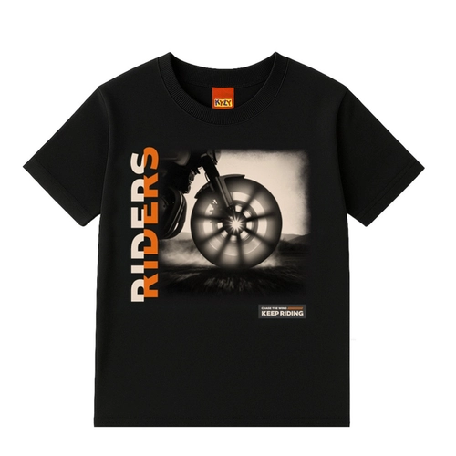 Conjunto Manga Curta Juvenil Masculino Motocicleta Em Cotton 10/16