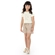 Conjunto Manga Curta Kamylus Juvenil Feminino Mar Em Malha Canelada E Moletom 12/16 - OFF WHITE-OFF WHITE