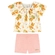 Conjunto Manga Curta Kamylus Baby Feminino Bichinhos Em Favinhos Pique P/G - NATURE-NATURE
