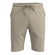 Bermuda Casual Fico Adulto Masculina Com Bolso Em Moletinho - BEGE-BEGE