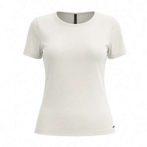 Blusa Manga Curta Lunender Adulto Feminino Em Malha