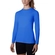 Camiseta Manga Longa Repelente Lupo Feminina Adulto T-Shirt UV50+ - 2731-AZUL LEBLON