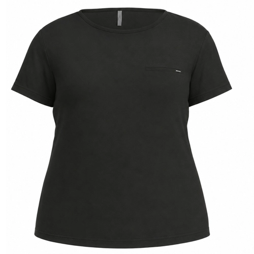 Blusa Manga Curta Lunender Adulto Feminino Malha Em Viscose
