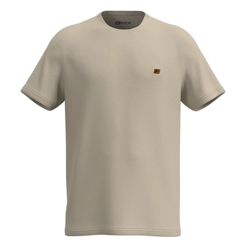 Camiseta Manga Curta Fico Juvenil Masculino Básica Em Polialgodão 12/18
