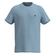 Camiseta Manga Curta Fico Juvenil Masculino Básica Em Polialgodão 12/18 - 019451-AZUL COBALT