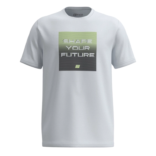 Camiseta Manga Curta Fico Juvenil Masculino Estampada Em Algodão 12/18