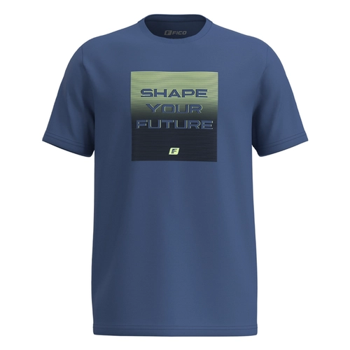 Camiseta Manga Curta Fico Juvenil Masculino Estampada Em Algodão 12/18
