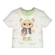Blusa Manga Curta Alakazoo! Infantil Feminina Ursinho Em Moletinho 4/10 - 017685-VERDE NOW