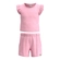 Conjunto Regata Alakazoo! Juvenil Feminino Com Shorts Bolinhas Em Algodão 12/16 - 019542-ROSA SWEET CANDY