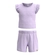 Conjunto Regata Alakazoo! Juvenil Feminino Com Shorts Bolinhas Em Algodão 12/16 - 011602-LILAS LIBELULA