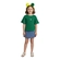 Blusa Manga Curta Alakazoo! Juvenil Feminina Malha Em Cotton 12/16 - 015102-VERDE GLIMMER