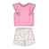 Conjunto Regata Alakazoo! Infantil Feminino Com Shorts Em Cotton 4/10 - R7863P-NAVY ROSA