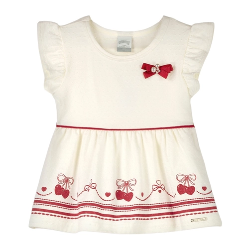 Conjunto Regata Alakazoo! Infantil Feminino Com Shorts Detalhes Em Cotton 1/3