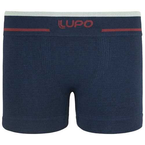 Cueca Lupo Kids Boxer Infantil Sem Costura Microfibra